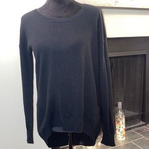 High low sweater - cashmere